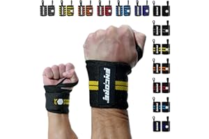 Encore Grips® Handgelenk Bandagen für Bodybuilding, Kraftsport, Crossfit, krafttraining Bandage, Handgelenkbandage für Fitness, Handgelenkstütze, Handgelenkschoner, Wrist Wraps