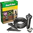 Rain Bird CNV182MBS Drip Irrigation Sprinkler Conversion Kit, 1800 Pop-Up to 6 Drip Micro Bubblers with 1/4" Tubing,Black