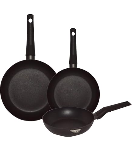 Set 3 Padelle Energy In Alluminio Forgiato - Antiaderente PFOA Free, Diametri 20, 24 E 28 Cm, Per Tutti I Piani Cottura