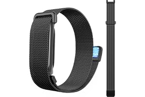 TiMOVO Stainless Steel Magnetic Band Compatible with Fitbit Air