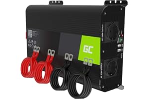 ‎GREEN CELL Green Cell PRO 2000W/4000W 12V do 230V Volt Czysty Sinus sinusoida Przetwornica Inwerter napięcia samochodowa Falownik solarny Konwerter prądu przemiennego Czysta fala sinusoidalna Przetwornik DC AC