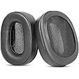 YunYiYi Replacement Earpads Foam Compatible with House of Marley Positive Vibration XL ANC Wireless Headphones Parts Ear Cushions (Black)