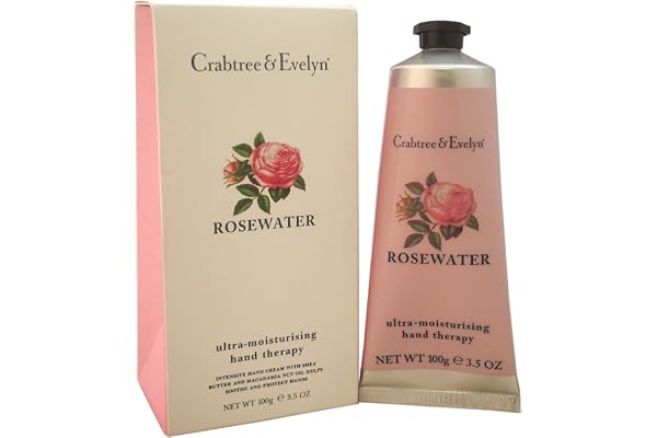 Crabtree & Evelyn Crème Mains Hydratante Rosewater 100 g