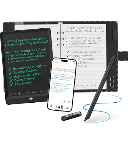 NEWYES SyncPen 3.0 Set - Digital Notebook Note-taking Solution