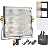NEEWER Dimmable Bi-color LED with U Bracket Professional Video Light for Studio, YouTube Outdoor Video Photography Lighting K