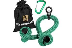 ‎HQ GERMANY HQ Germany® Performance Trizepsseil | 90cm | Schwarz, Rot, Blau, Grün | Made in Germany