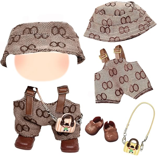 Puppenkleidung Für 17cm Puppen - Weihnachtliches Outfit Set