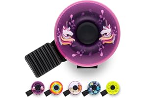 FAHRRAD FUCHS Sonnette Velo Enfant - Sonnette Velo Fille - Sonnette Vélo Enfant, Sonnette Velo, Sonnette Vélo, Sonette Velo, Klaxon Velo Enfant, Clacson Velo, Sonette Vélo, Klaxon Velo Fille, Klaxon Enfant