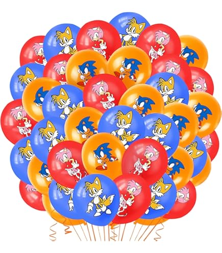 Composizione Di Palloncini Sonic - Foto 3