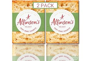 COSY TREAT CLUB 2 x 6 Sachets of Dry Yeast for Perfect Bread Making, Hand Baking, Pizza Dough, Rolls and Loaves - A Must-Have for Home Cooking