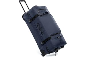 SONS OF ALOHA Sac de Voyage à roulettes Split Roller Kane Valise Bagage Robuste avec 2 Roues 80 cm Duffle Sac de Sport Chariot et Sac à roulettes 140L