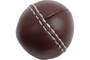 HAEST TRENAS Schlagball aus Leder - 80 Gramm - 65 mm - Braun - Einzeln - 10 Stück und 25 Stück - Für Wettkampf und Training