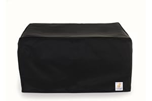 The Perfect Dust Cover LLC Housse anti-poussière en nylon noir pour imprimante à jet d'encre sans fil Canon ImagePROGRAF PRO 300 - Antistatique, double couture et étanche