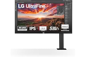 ‎LG LG, 32 Zoll, Ultra HD 4K Ergo, IPS, 3840x2160, 32UN880K, HDR 10, DCI-P3 95Prozent, Ergo Stand in alle Richtungen verstellbar, Stereolautsprecher 10W