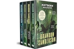 Estuche Wax & Wayne (Wax & Wayne): Contiene: Aleación de ley | Sombras de identidad | Brazales de Duelo | El metal perdido (Ficción)