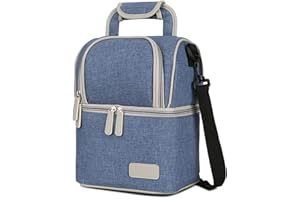 Meichoon Borsa termica termica per biberon per il latte materno impermeabile per zaino da viaggio portatile per donne e uomini