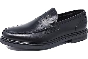 EVOGA Mocassini Uomo Class Vera Pelle vitello Calzature Scarpe Eleganti Blu Nero