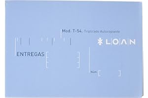 Loan T54 - Talonario, 5 unidades