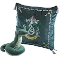 The Noble Collection Mascotte Poufsouffle & Coussin Harry Potter 34cm - Peluche Officielle Maison Hufflepuff