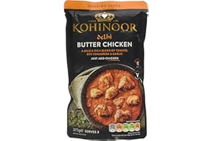 Kohinoor Delhi Butter Chicken Cooking Sauce, 375 g, Pack of 6