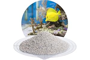 AQUAGRAN Schicker Mineral Aquariumkies weiß 25 kg, feiner Aquariumsand gewaschen, ungefärbt, kantengerundeter Bodengrund, Kies für Süßwasseraquarien, Meerwasseraquarien, Aquascaping (Ø Körnung: 1,0-2,0 mm)