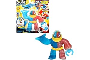 Heroes of Goo JIT Zu Deep Goo Sea Coffret Tyro Doublement Visqueux Figurine Tyro élastique et Souple de 16,5 cm avec Pouvoir Gluant 2 en 1 et Attaque Pince