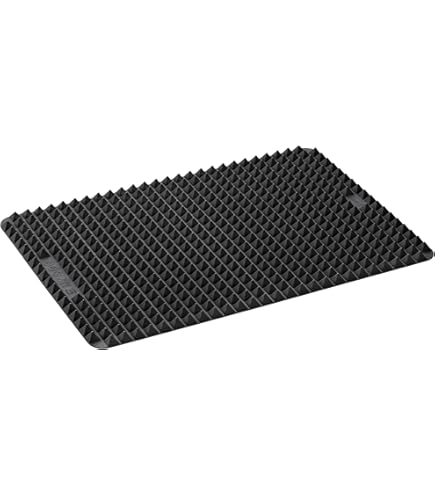 2-Pack 40x30 cm geperforeerde siliconen bakmat, niet-stick