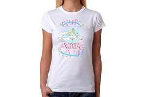 MARDETÉ Camiseta Equipo Novia a la Fuga Camiseta para Despedidas de Soltera. Camisetas Divertidas para Grupos de Amigas.