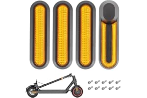 VOLOHAS Reflective Side Cover with Screws for Xiaomi M365 PRO 2 1S Essential Lite Electric Scooter Reflective Strip Front and Rear Accessory Kit