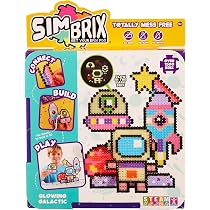 Briques Réutilisables Sans Colle Simbrix Maker Character Options 07998 Simbrix Feature Pack Game On Avec 2500 Brix Creative Activity STEAM Arts And Crafts Jouet Pour Enfants Filles Et Garçons à Partir De