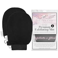 Seraphic Skincare Selbstbräunungs-Set 4-teilig: Mit Peeling-Handschuh, Gesichts- & Körper-Applikator Für Streifenfreie Bräune