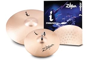 Zildjian I Family Series - Essentials Cymbal Pack - 14" Hi-Hat, 18" Crash/Ride, I Essentials Pack, Gold, Gold, ILHESS