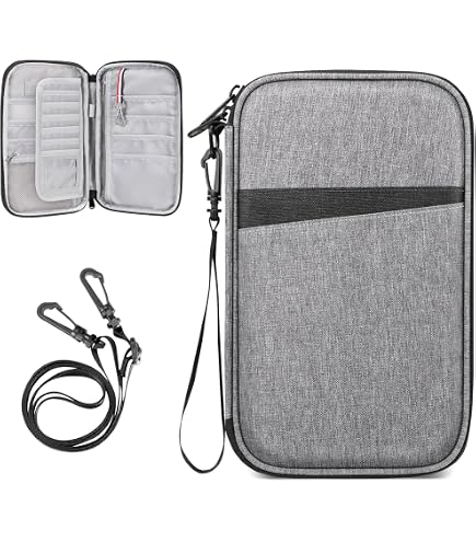Étui Passeport Avec Emplacement AirTag Et Protection RFID – Cuir PU, Léger, Idéal Pour Voyages Et Cadeaux