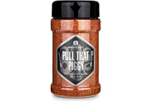 ‎ANKERKRAUT Ankerkraut Pull that Piggy, Pulled Pork BBQ-Rub, Gewürzmischung zum Grillen, 220g im Streuer