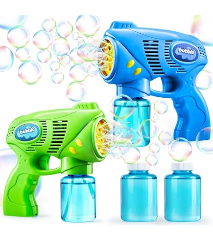 Automatische Seifenblasenmaschine Mit LED – Bis Zu 10.000 Blasen/Minute, Inkl. 90 Ml Lösung, Für Kinderpartys