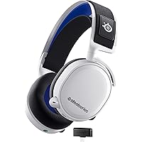 SteelSeries Arctis 7P+ Wireless PS5 Gaming Headset - Lossless 2.4 GHz - PlayStation Tempest 3D Audio - 30 Hour Battery Life -