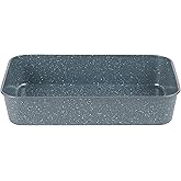 Russell Hobbs RH01832EU Nightfall Stone Roaster - 39cm Non-Stick Roasting Tray, Lightweight Carbon Steel Ovenware, Deep Sides