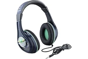 EKIDS Star Wars MD-140.FXv0 Cascos con Cable, Negro