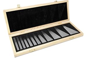 WEN 10412 Winkelmesser-Set aus Stahl mit Koffer