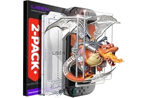 LISEN 2-Pack Screen Protector for Nintendo Switch 2 [2025 Upgrade] (ANTI-GLARE & Auto Alignment Kit) Tempered Glass, Accessories, Full Coverage switch2 HD Clear fit Pokémon Legends Z-A, 2 Pack