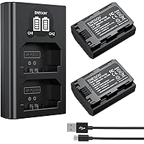 ENEGON NP-FZ100 Battery(2 * 2280mAh) and LCD Charger Set for Sony