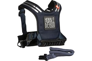 HOBBLE DE HOO Hobbledehoo Child Harness, Safety Harness for Kids & Toddlers Aged 2-7 Years, Blue Child Harness for Walking & Supporting SEN and Special Needs (Blue Harness with Leash)