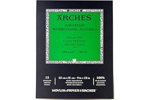 ARCHES 23 x 31 cm 300 gsm Cold Pressed Watercolour Pad