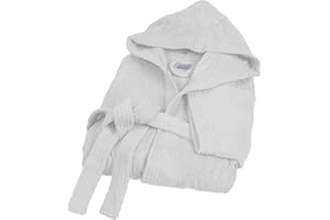 Bassetti Accappatoio 100% Spugna di Puro Cotone Tinta Unita Lungo con Cappuccio e Tasche Altamente Assorbente Adulto Unisex vari colori e taglie da S a 5XL