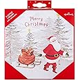 Hallmark Christmas Cards - Pack of 8 in 1 Santa and Sledge Design, 25572263