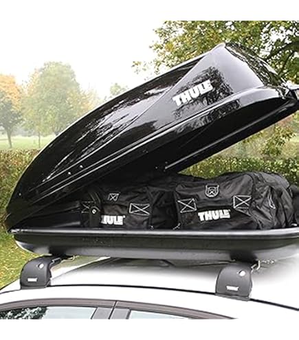 Thule Pacific 780 Roof Box Black, L : Amazon.co.uk: Automotive