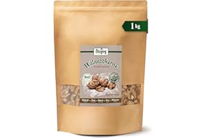 Biojoy Noci Sgusciate Biologiche, crude, non salate (Juglans regia) (1 kg mezza noci)