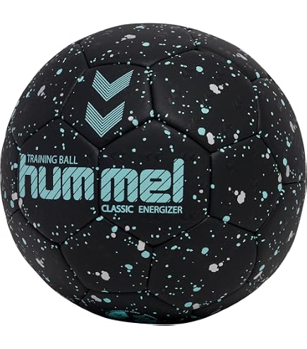 Hummel HmlCLASSIC Energizer HB Neon: Pallone Da Calcetto Geco Nero/verde