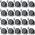 U`King 20 Pack RGB 36 LED Stage Lights with Remote Control, 72W LED Par Can Light Console 7CH Control, 7 Modes Disco Lights for Parties Wedding Club Party Concert Bars Show