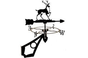 Dragon Laser Ltd., Stag Decorative Weathervane, Deer, Buck, WITH ANTI-RUST COATING**